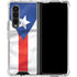 Puerto Rico Flag Galaxy Z Fold4 5G Clear Case